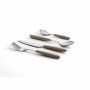 Comprar Cuberteria Stone Look 24 Piezas  Quid 1575 al Mejor Precio