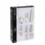 Comprar Cuberteria White Look 24 Piezas  Quid 1572 al Mejor Precio