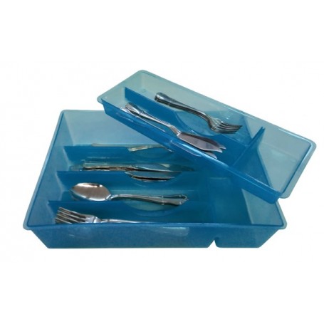 Comprar Cubertero Doble Azul 360 35X25 Cm  Toyma 243299 al Mejor Precio