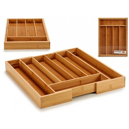 Comprar Cubertero Extensible Bambu 55087  Arteregal 15055 al Mejor Precio