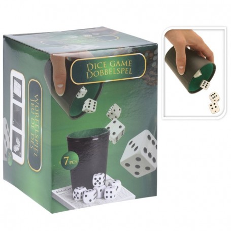 Comprar Cubilete + 5 Dados + Libreta Juego Importacion 205534 al Mejor Precio
