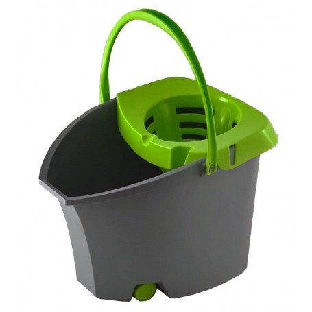 Comprar Cubo Agua 13 L. Escurridor + Ruedas Basic  Mik 242013 al Mejor Precio