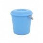 Comprar Cubo Basura 16 L Con Tapa Azul  Plastiken 245122 al Mejor Precio
