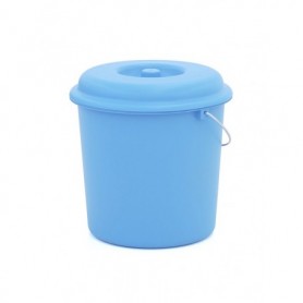 Comprar Cubo Basura 23 L Con Tapa Liso  Plastiken 245149 al Mejor Precio