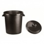 Comprar Cubo Basura 50 L Con Tapa 50X45 Cm  Mik 242032 al Mejor Precio