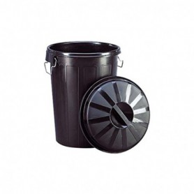 Comprar Cubo Basura 50 L Con Tapa Flex 44X45 Cm  Denox 245003 al Mejor Precio