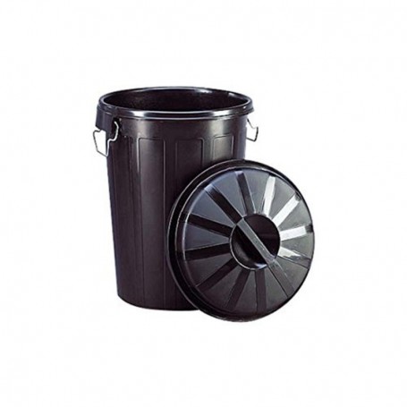 Comprar Cubo Basura 95 L + Tapa 65X49 Cm  Denox 245004 al Mejor Precio