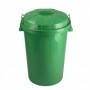 Comprar Cubo Basura Con Tapa 100 Litros Verde  Plasticforte 35180 al Mejor Precio