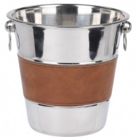Comprar Cubo Champan Inoxidable Piel 21X21Cm  Importacion 172043 al Mejor Precio