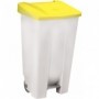 Comprar Cubo Con Ruedas + Pedal 80 L Amarillo  Denox 245029 al Mejor Precio