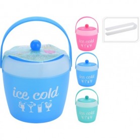 Comprar Cubo Hielo Plastico Con Pinza 1,8 L. Surtido  Excellent 20095 al Mejor Precio
