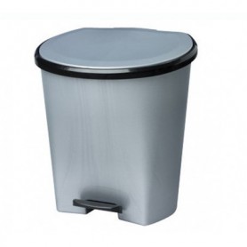 Comprar Cubo Pedal 25 L Gris 651/09  Toyma 243226 al Mejor Precio