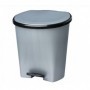 Comprar Cubo Pedal 25 L Gris 651/09  Toyma 243226 al Mejor Precio