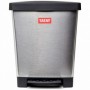 Comprar Cubo Pedal Cubik Steel Gris 23 L  Tatay 238000 al Mejor Precio