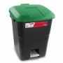 Comprar Cubo Pedal Eco Tapa Verde 50 Litros  Tayg 31154 al Mejor Precio