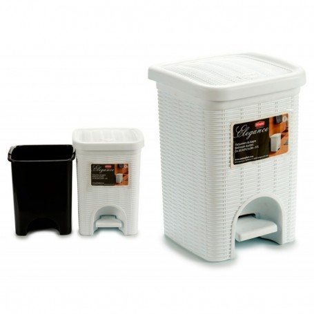 Comprar Cubo Pedal Elegante Blanco 6 L  Stefanplast 15003 al Mejor Precio
