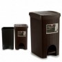 Comprar Cubo Pedal Elegante Marron 20 L  Stefanplast 15002 al Mejor Precio