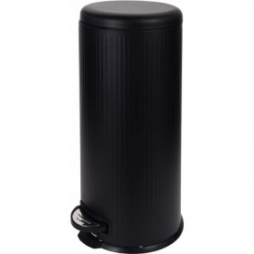 Comprar Cubo Pedal Metal Negro 30L  Pedalbin 31141 al Mejor Precio