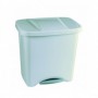 Comprar Cubo Pedalbin 50 L 47X47 Cm Blanco  Denox 245027 al Mejor Precio