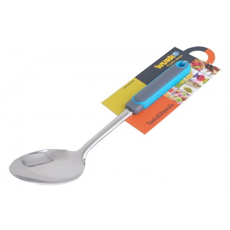 Comprar Cuchara Legumbres Inoxidable Mango Nylon 25496 Blister Wurko 16011 al Mejor Precio