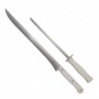 Comprar Cuchillo Jamon + Chaira Blanco 26 Cm Estuche Saez 19907 al Mejor Precio