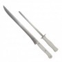 Comprar Cuchillo Jamon + Chaira Blanco 26 Cm Estuche Saez 19907 al Mejor Precio