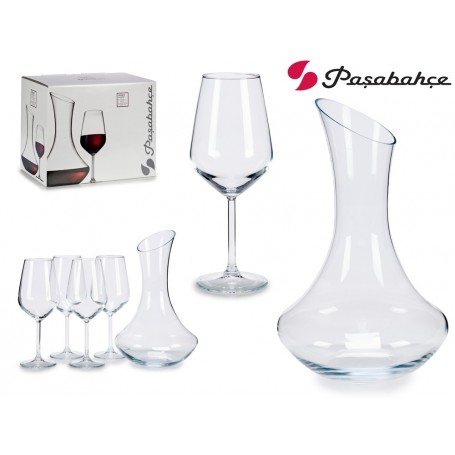 Comprar Decantador + 4 Copas 49 Cl Juego Pasabahce 20444 al Mejor Precio