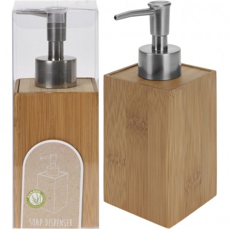 Comprar Dispensador Jabon Bambu  Importacion 173016 al Mejor Precio