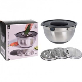 Comprar Ensaladera + Rallador + Mezclador 4 Piezas  Excellent 172022 al Mejor Precio