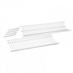 Comprar Escurreplatos + Escurrevasos Blanco 75 Cm Conjunto Sauvic 179037 al Mejor Precio