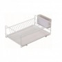 Comprar Escurreplatos Plano Blanco 38X25X12 Cm  Sauvic 179032 al Mejor Precio