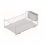 Comprar Escurreplatos Plano Blanco 38X25X12 Cm  Sauvic 179032 al Mejor Precio