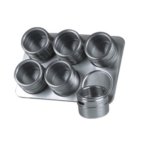 Comprar Especiero Inoxidable 6 Botes Kka024  Wurko 19203 al Mejor Precio