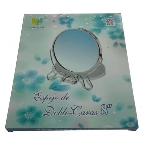 Comprar Espejo Metalico Doble Con Aumento 20 Cm  Happyfriends 30049 al Mejor Precio