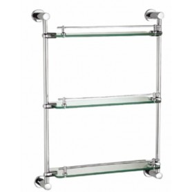 Comprar Estante 3 Baldas Vidrio 60X39X12 Cm 20224  Wurko 173046 al Mejor Precio