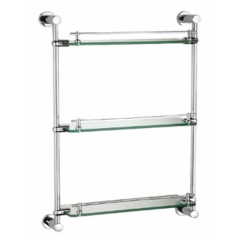Comprar Estante 3 Baldas Vidrio 60X39X12 Cm 20224  Wurko 173046 al Mejor Precio