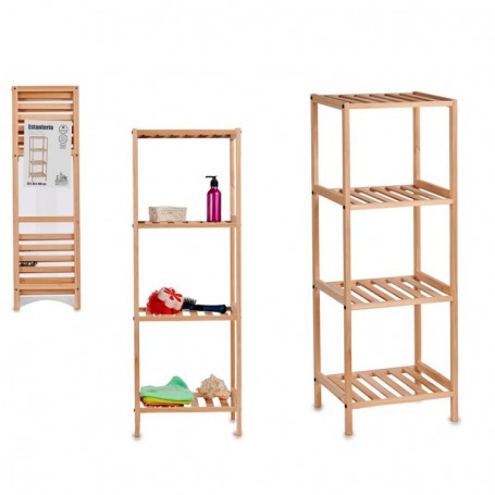 Comprar Estanteria Madera 4 Pisos 35X30X100 Cm  Arteregal 15044 al Mejor Precio