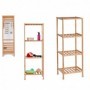 Comprar Estanteria Madera 4 Pisos 35X30X100 Cm  Arteregal 15044 al Mejor Precio