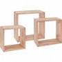 Comprar Estanterias Madera Cuadradas Lote 3 Storage 17020 al Mejor Precio
