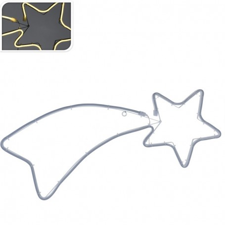 Comprar Estrella Pared Tubo Led 64 Cm  Importacion 324058 al Mejor Precio