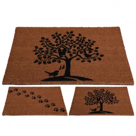 Comprar Felpudo Coco Arbol/Pet 40X60 Cm Surtido  Importacion 22038 al Mejor Precio