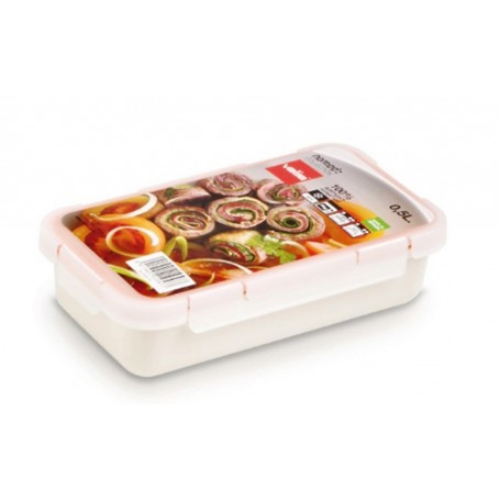 Comprar Fiambrera Cierre Hermetico Blanco 0.5 Litros  Valira 320058 al Mejor Precio