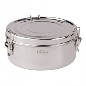 Comprar Fiambrera Inoxidable 2 Platos 18 Cm 4122  Lifestyle 34074 al Mejor Precio