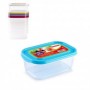 Comprar Fiambrera Rectangular 0,6 Litros  Plasticforte 35112 al Mejor Precio
