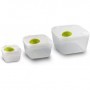 Comprar Fiambreras Dual 0,25 + 1 + 2 L Microondas Lote 3 Giostyle 229214 al Mejor Precio
