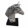Comprar Figura Busto Caballo Pedestal 22 Cm  Importacion 18503 al Mejor Precio