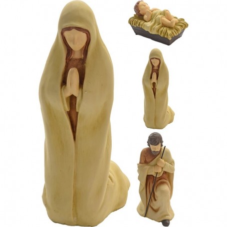 Comprar Figuras Nacimiento 3 Piezas 17 Cm  Importacion 324035 al Mejor Precio