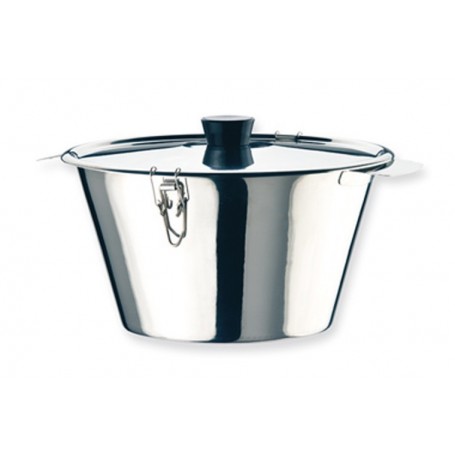 Comprar Flanero Inoxidable Con Tapa 18 Cm  Ilsa 169053 al Mejor Precio