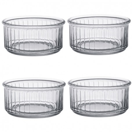 Comprar Flaneros Vidrio Ovenchef 10 Cm Pack 4 Duralex 110045 al Mejor Precio