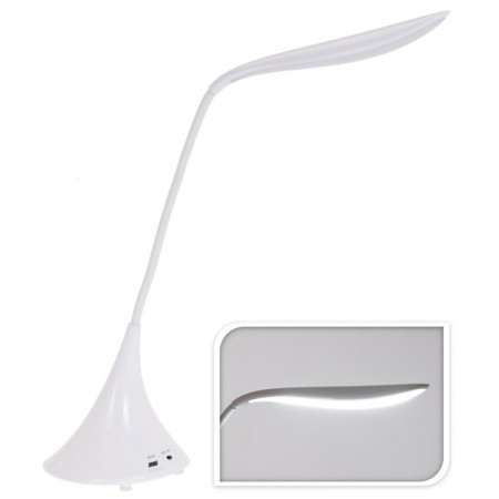 Comprar Flexo Luz Con Toma Usb 32 Cm  Importacion 142103 al Mejor Precio